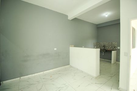 Sala de casa para alugar com 1 quarto, 49m² em Vila Aquilino, Santo André