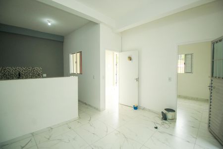 Sala de casa para alugar com 1 quarto, 49m² em Vila Aquilino, Santo André