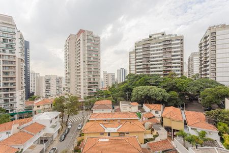 Vista da Varanda de apartamento para alugar com 1 quarto, 42m² em Sumaré, São Paulo