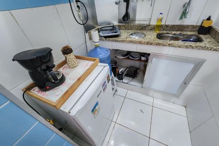 Studio à venda com 25m², 1 quarto e sem vagaCozinha 