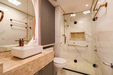 Apartamento para alugar com 94m², 3 quartos e 2 vagasBanheiro social