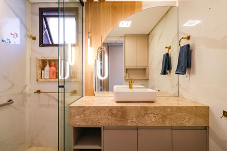 Apartamento para alugar com 94m², 3 quartos e 2 vagasBanheiro da Suíte