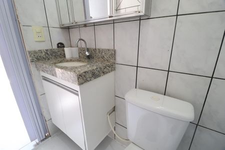 Casa para alugar com 153m², 3 quartos e 3 vagasBanheiro da varanda