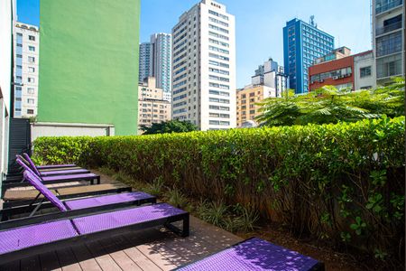 Studio para alugar com 38m², 1 quarto e 1 vagaÁrea comum - Solário da Piscina coberta