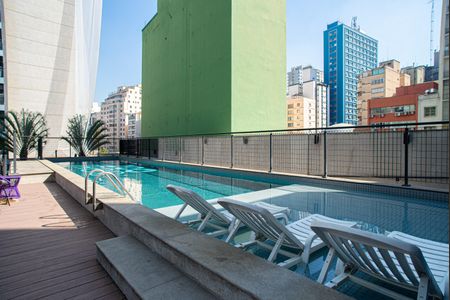 Studio para alugar com 38m², 1 quarto e 1 vagaÁrea comum - Piscina