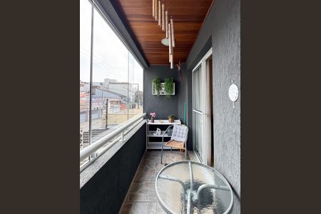 Sacada de apartamento à venda com 3 quartos, 87m² em Baeta Neves, São Bernardo do Campo