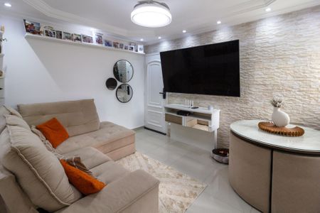 Sala de apartamento à venda com 2 quartos, 55m² em Jardim Leda, Guarulhos