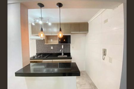 Cozinha de apartamento para alugar com 2 quartos, 50m² em Jardim Borborema, São Bernardo do Campo