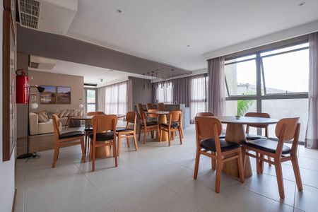 Área comum de apartamento à venda com 1 quarto, 34m² em Pinheiros, São Paulo