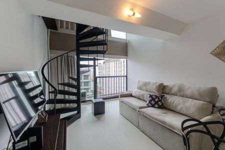 Sala de apartamento para alugar com 1 quarto, 53m² em Bela Vista, São Paulo