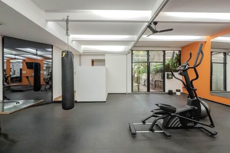 Apartamento para alugar com 53m², 1 quarto e 1 vaga Apartamento para alugar com 53m², 1 quarto e 1 vagaÁrea comum - Academia