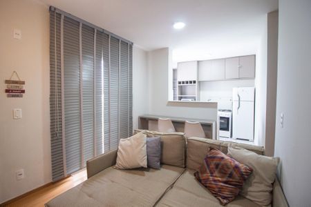 Sala de apartamento para alugar com 2 quartos, 40m² em Jardim Karolyne, Votorantim
