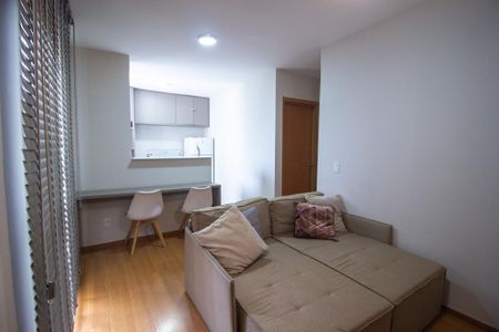 Sala de apartamento para alugar com 2 quartos, 40m² em Jardim Karolyne, Votorantim