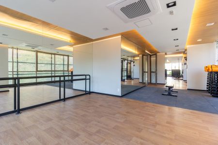 Apartamento para alugar com 48m², 1 quarto e 1 vaga Apartamento para alugar com 48m², 1 quarto e 1 vagaÁrea comum - Academia