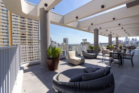 Apartamento para alugar com 48m², 1 quarto e 1 vaga Apartamento para alugar com 48m², 1 quarto e 1 vagaÁrea comum - Terraço