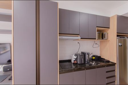 Cozinha de kitnet/studio à venda com 1 quarto, 21m² em  Alto do Ipiranga, São Paulo