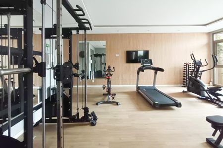 Studio à venda com 21m², 1 quarto e sem vaga Studio à venda com 21m², 1 quarto e sem vagaÁrea comum - Academia