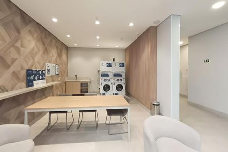 Studio à venda com 21m², 1 quarto e sem vaga Studio à venda com 21m², 1 quarto e sem vagaÁrea comum - Lavanderia