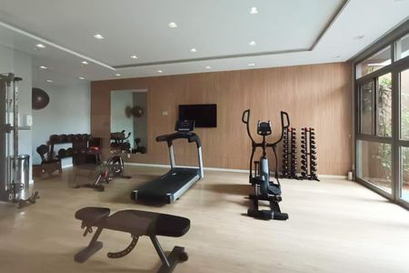 Studio à venda com 21m², 1 quarto e sem vaga Studio à venda com 21m², 1 quarto e sem vagaÁrea comum - Academia