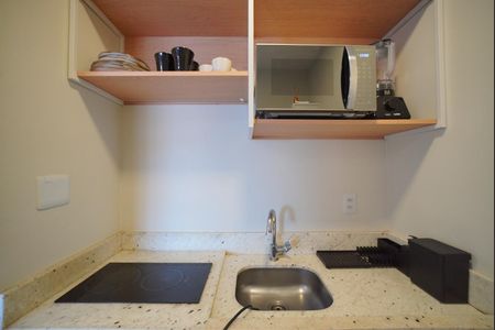 Studio para alugar com 32m², 1 quarto e sem vagaCozinha