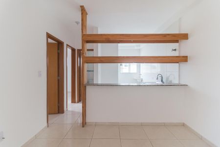 Sala de apartamento para alugar com 2 quartos, 44m² em Vila Brasileira, Mogi das Cruzes