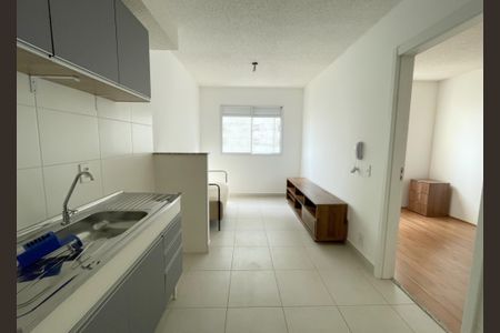 Cozinha/sala de apartamento para alugar com 1 quarto, 26m² em Barra Funda, São Paulo
