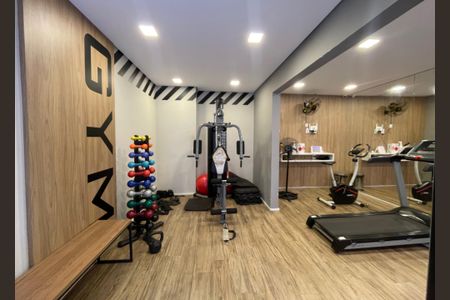 Apartamento para alugar com 26m², 1 quarto e sem vaga Apartamento para alugar com 26m², 1 quarto e sem vagaÁrea comum - Academia