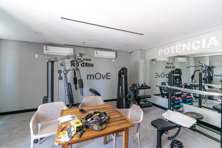 Apartamento para alugar com 38m², 2 quartos e sem vaga Apartamento para alugar com 38m², 2 quartos e sem vagaÁrea comum - Academia