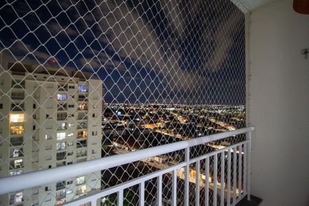 Varanda da Sala  de apartamento para alugar com 2 quartos, 51m² em Vila Progresso, Sorocaba