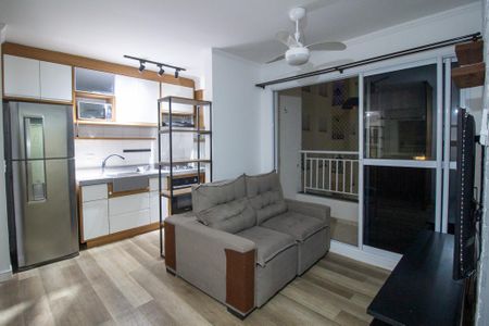 Sala  de apartamento para alugar com 2 quartos, 51m² em Vila Progresso, Sorocaba