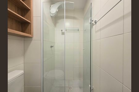 Apartamento para alugar com 26m², 1 quarto e sem vaga Apartamento para alugar com 26m², 1 quarto e sem vagaBanheiro da Suíte