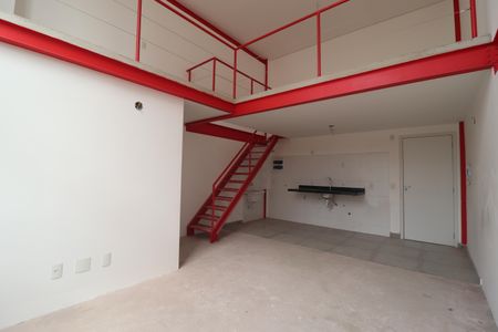 Sala de apartamento à venda com 1 quarto, 51m² em Vila Sao Pedro, Santo André