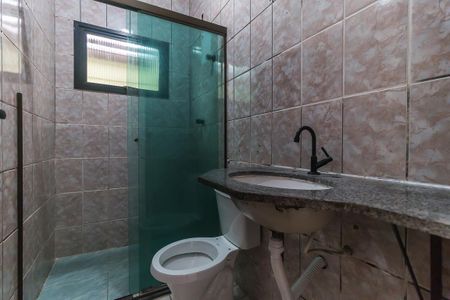 Casa de condomínio para alugar com 64m², 1 quarto e 2 vagasBanheiro