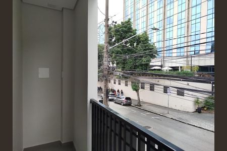 Studio para alugar com 30m², 1 quarto e sem vagaVaranda