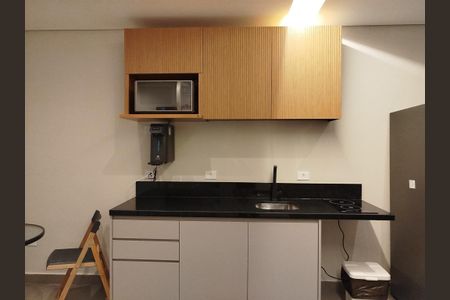 Cozinha - cooktop de kitnet/studio para alugar com 1 quarto, 30m² em Tatuapé, São Paulo