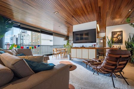 Sala/Cozinha de apartamento para alugar com 2 quartos, 101m² em Sumarezinho, São Paulo