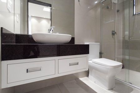 Apartamento para alugar com 80m², 3 quartos e 1 vagaBanheiro da suíte 