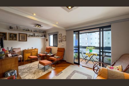 Sala de apartamento à venda com 2 quartos, 124m² em Brooklin Novo, São Paulo