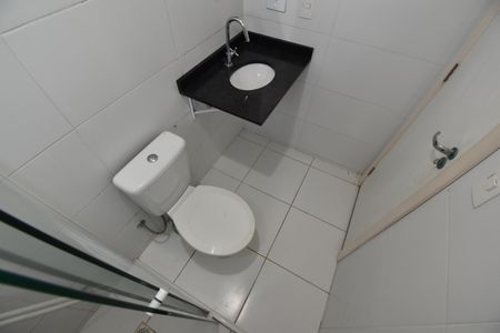 Studio para alugar com 27m², 1 quarto e sem vagaBanheiro do Studio