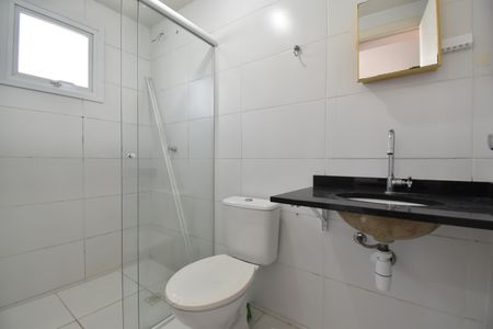 Studio para alugar com 27m², 1 quarto e sem vagaBanheiro do Studio