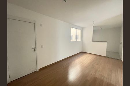 Sala de apartamento à venda com 2 quartos, 52m² em Paquetá, Belo Horizonte