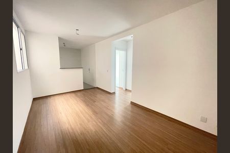 Sala de apartamento à venda com 2 quartos, 52m² em Paquetá, Belo Horizonte