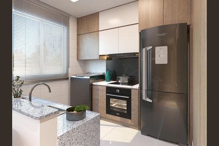 Apartamento à venda com 52m², 2 quartos e 1 vaga