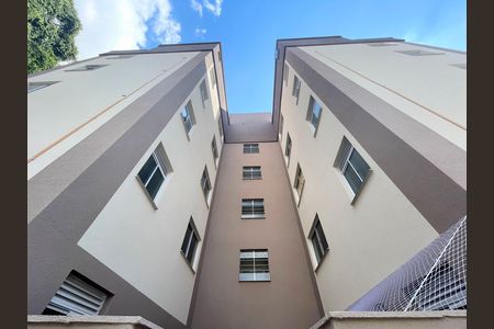 Fachada de apartamento à venda com 2 quartos, 52m² em Paquetá, Belo Horizonte