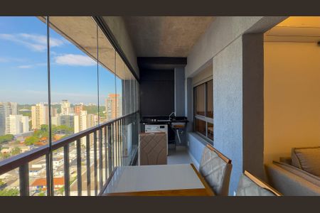 Sacada de apartamento para alugar com 2 quartos, 43m² em Santo Amaro, São Paulo