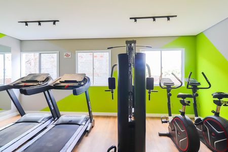 Apartamento para alugar com 38m², 2 quartos e sem vaga Apartamento para alugar com 38m², 2 quartos e sem vagaÁrea comum - Academia