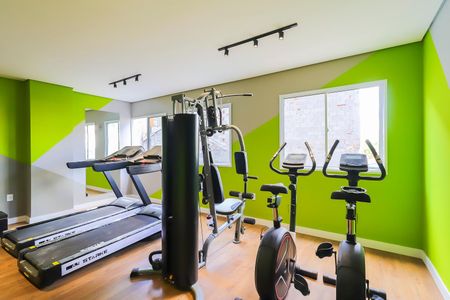Apartamento para alugar com 38m², 2 quartos e sem vaga Apartamento para alugar com 38m², 2 quartos e sem vagaÁrea comum - Academia
