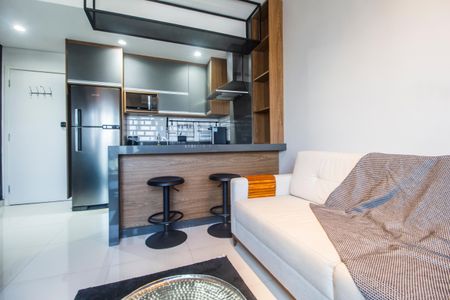 Sala  de apartamento para alugar com 1 quarto, 55m² em Bethaville I, Barueri
