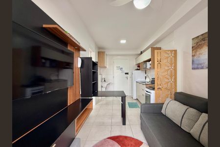 Sala  de apartamento à venda com 1 quarto, 27m² em Jardim Caravelas, São Paulo