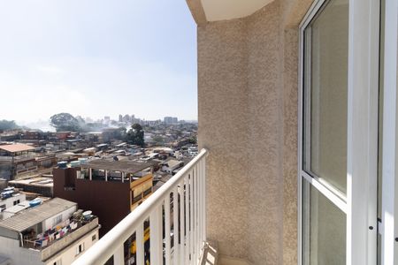 Varanda da Sala de apartamento à venda com 2 quartos, 37m² em Jardim Imperador (zona Sul), São Paulo